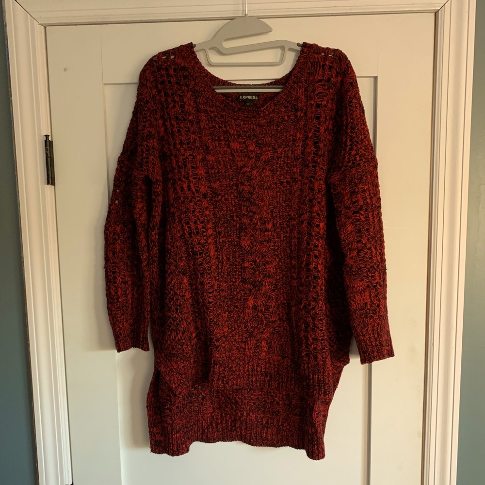 Vintage 2000s Express Oversized Cotton Sweater